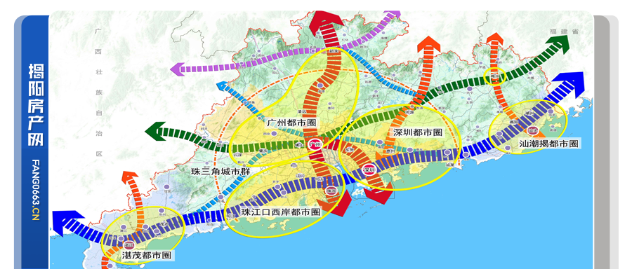 我省正开展「汕潮揭都市圈」规划编制工作！规划与梅州都市区协同发展！